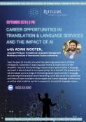 Career Opportunities in Translation & Language Services and the Impact of AI