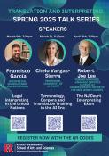 Spanish Translation and Interpreting Spring 2025 Talk Series