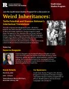 Weird Inheritances: Tarfia Faizulla and Shamsur Rehman's Intertextual Translations